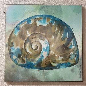 Shell Wood Wall Art